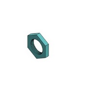 مهره نگهدارنده هندویل شش پره 